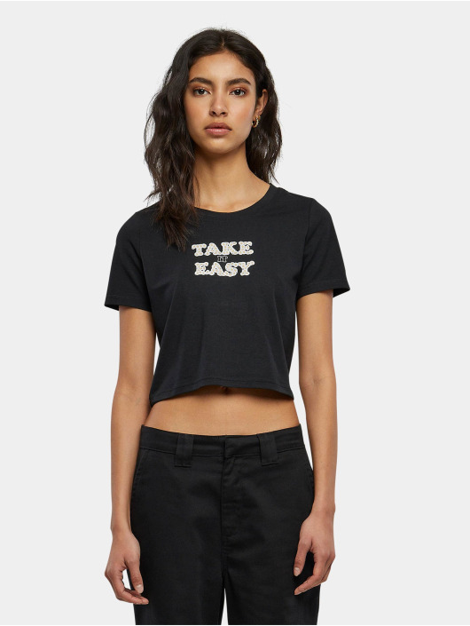Days Beyond Tops sans manche Take It Daisy noir